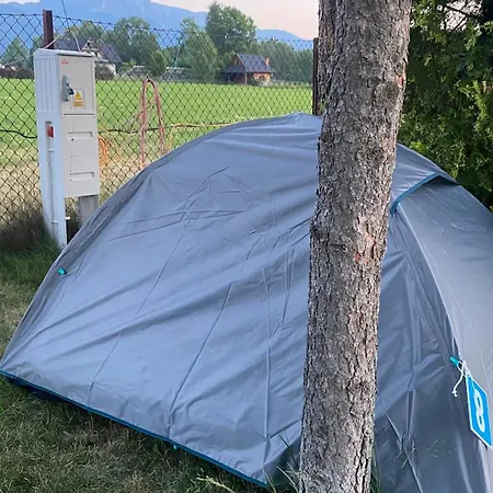 Namiot Dwu Osobowy W Namiocie Tylko Materac I Dwie Poduszki--tent For 2 People, Only A Mattress In The Tent Zakopane